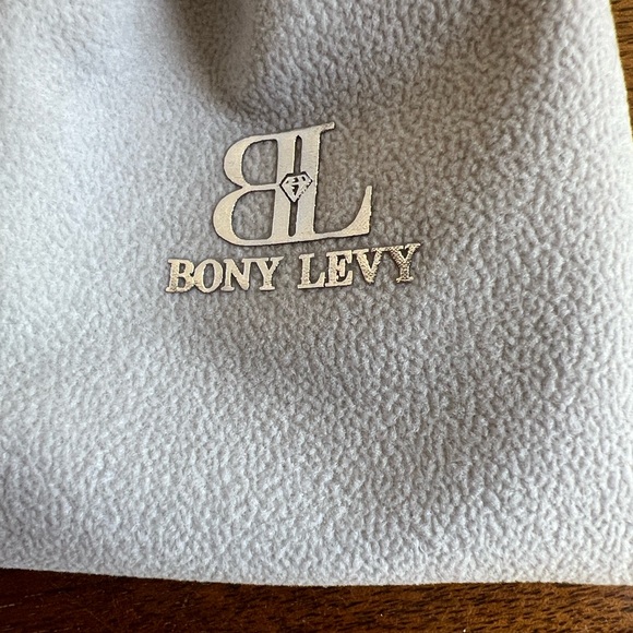 Elegant 14K Gold Pear Pendant Necklace by Bony Levy - Picture 2 of 7